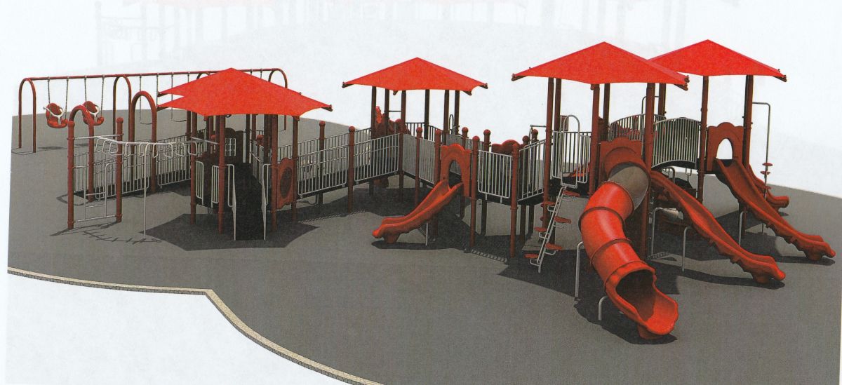 CAD Design of New Playground area